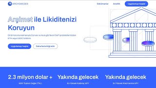 Archimedes Ile Likiditenizi Koruyun | Yeni Beta Stratejiler Ile Kazanç Sağlayın