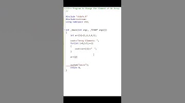 How to Replace an Element in an Array in C++ | #coding #education #arrayprogram #cplusplus #cplus