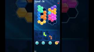 BLOCK HEXA PUZZLE PREMIUM PUZZLE PACK HERO LEVEL 76 ANSWERS screenshot 5