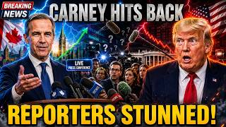 Carney HITS BACK HARD at Reporters Over Trump Tariffs