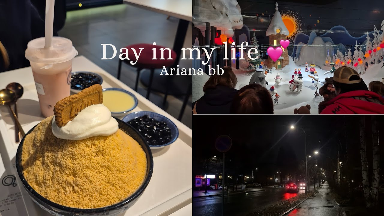 My Saturday With my friend 💕 // Night Helsinki // 💕💕💕