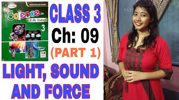 Class 3 Science Chapter 9 || CBSE Board || Prachi || Light, Sound And Force (Part 1)