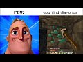 Mr Incredible Plays Minecraft (Canny and Uncanny)