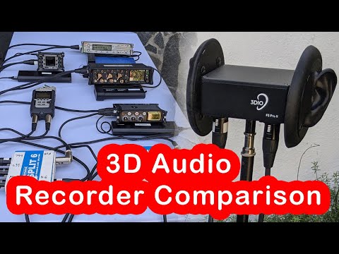 What&rsquo;s the best recorder for 3D Binaural Audio? Five Recorder Comparison.