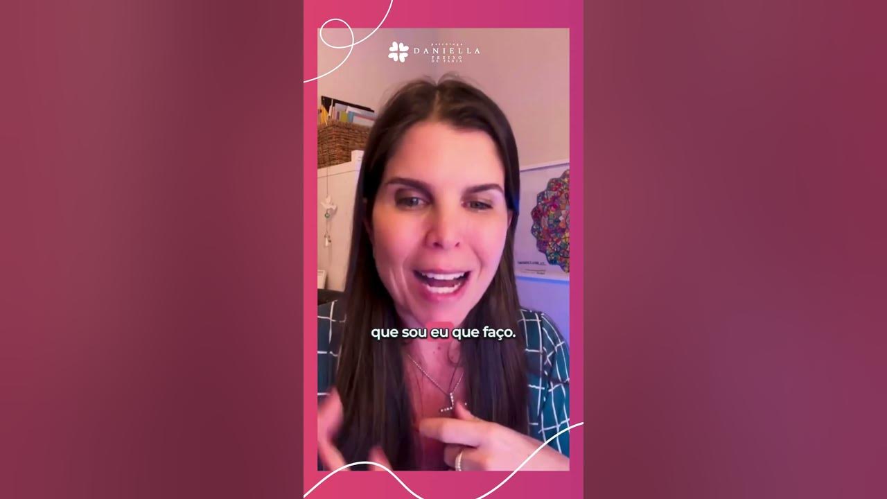 Chega de culpa I Psicóloga Daniella Faria - YouTube