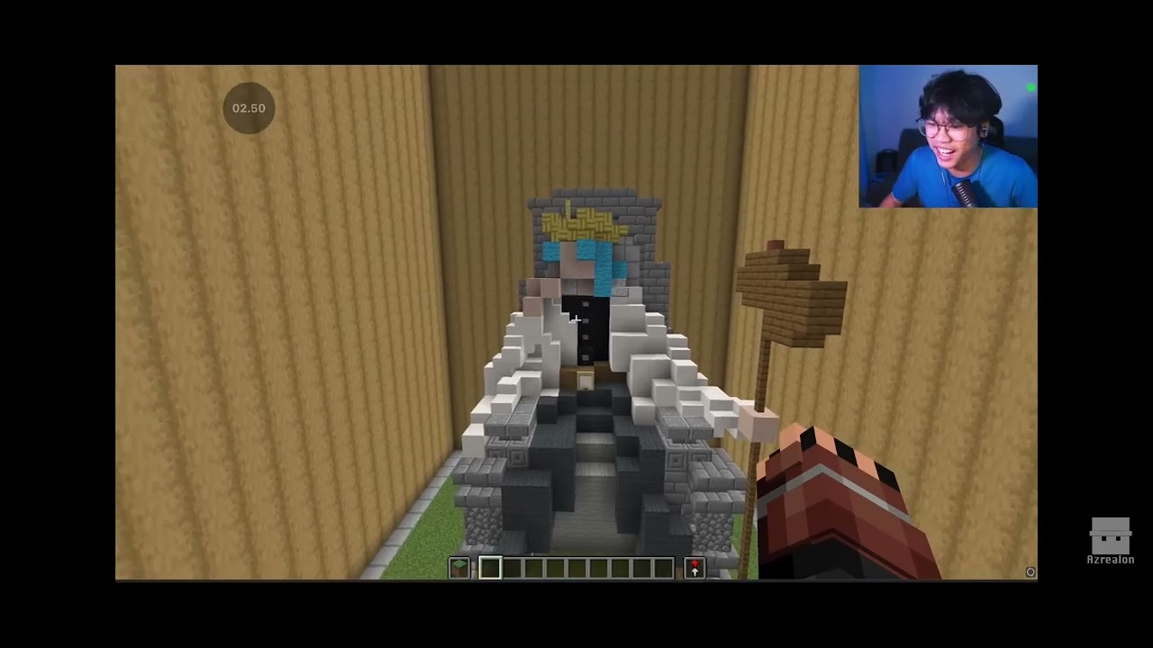 Reaction Azrealon Build Battle - YouTube