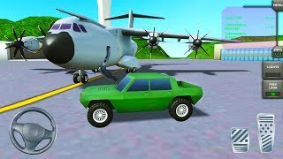 Flight Simulator Cargo Plane 3D - 4x4 Army SUV Transportation - Android Gameplay screenshot 1