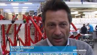 TG TREVISO (07/12/2016) - GLI INVESTITORI MONDIALI PREFERISCONO PINARELLO