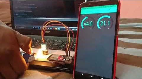 TEMPERATURE | HUMIDITY | ESP32 | BLYNK APP | DHT11 (small weather staion)