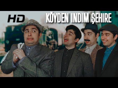 Köyden Indim Şehire FULL HD  (Kemal Sunal, Halit Akçatepe, Metin Akpınar, Zeki Alasya) 1974 takliti