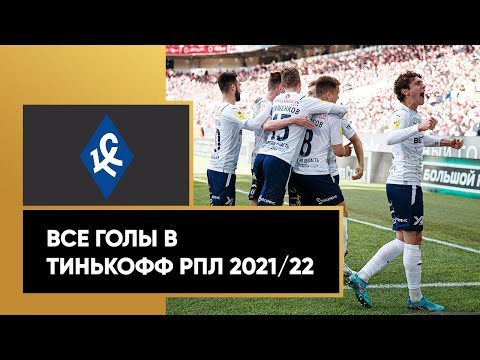 Все голы «Крыльев Советов» в Тинькофф РПЛ сезона 2021/22