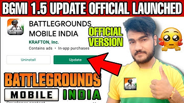 😍FINALLY BGMI 1.5 UPDATE IS HERE ||  DOWNLOAD BATTLEGROUND MOBILE INDIA 1.5 VERSION UPDATE