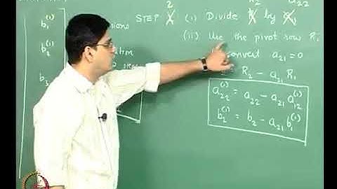 Thomas Algorithm for Tri-Diagonal Systems