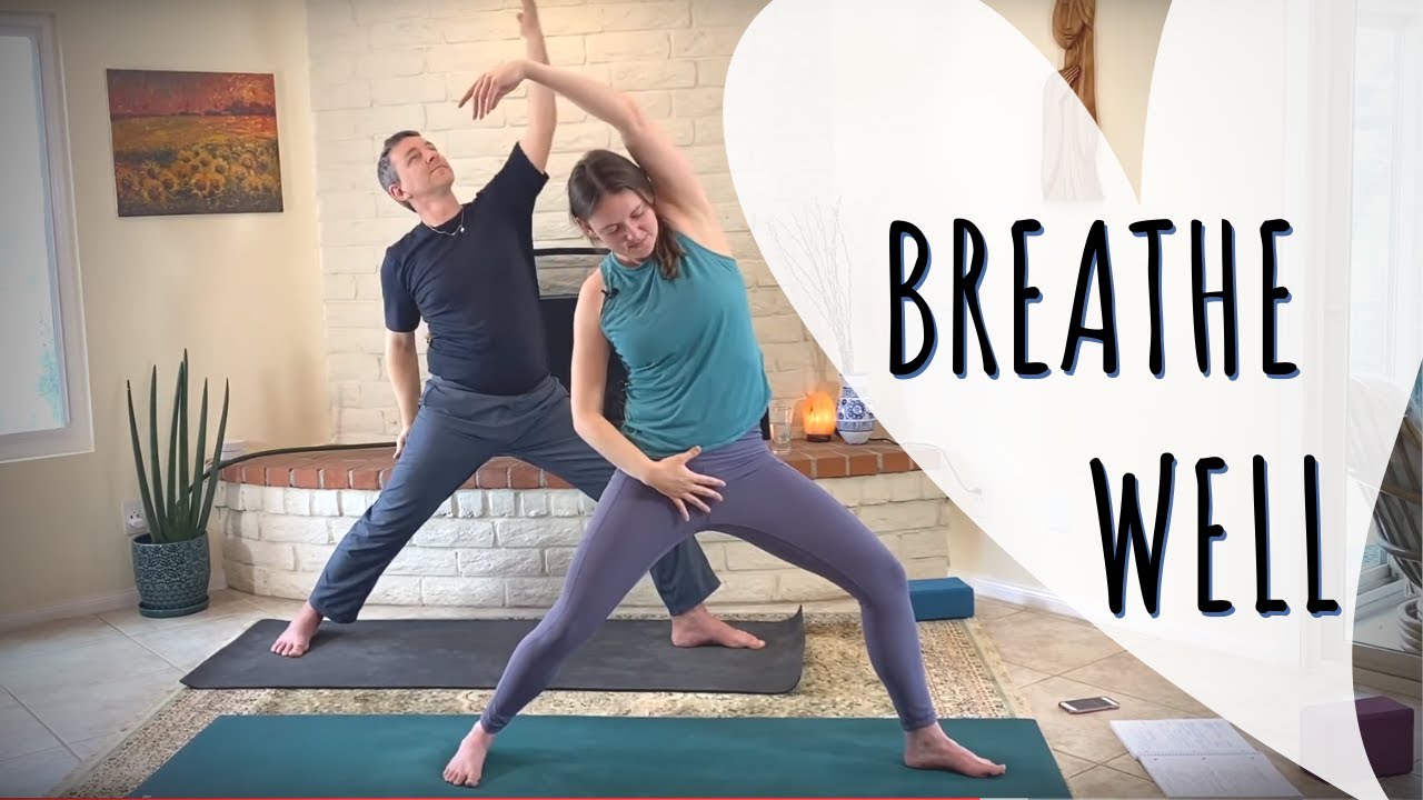 Breathe Well 👃 1hour yoga class for better breathing with Brentan