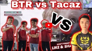 BTR VS Tacaz In Scrim PMCO Comback Kill Squad / Clip Proplayer Vs Proplayer