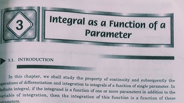 B.sc./B.A-3 ,5th sem. chapter-3 Real-Analysis ,integral as a function of a parameter, 👍👍 subscribe