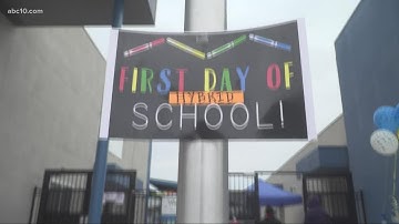 San Juan Unified elementary students, parents excited to be back in classrooms