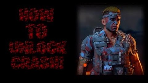 HOW TO UNLOCK CRASH! Black Ops 4 Blackout!