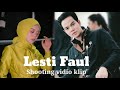 Lesti Faul Saat shooting Vidio Klip