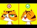 Кошки и скамьи - СуперЗу для детей