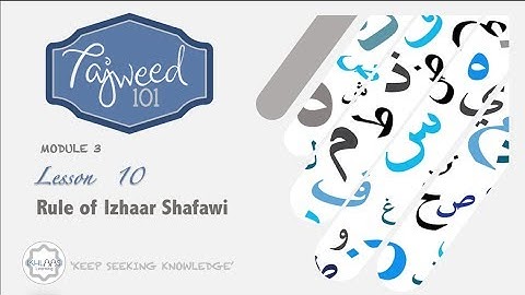 MODULE 3 | LESSON 10 - IZHAAR SHAFAWI