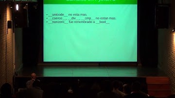 Python y sus métodos mágico por Pedro Ignacio Guridi PyCon 2013 Día 1   Auditorio aep