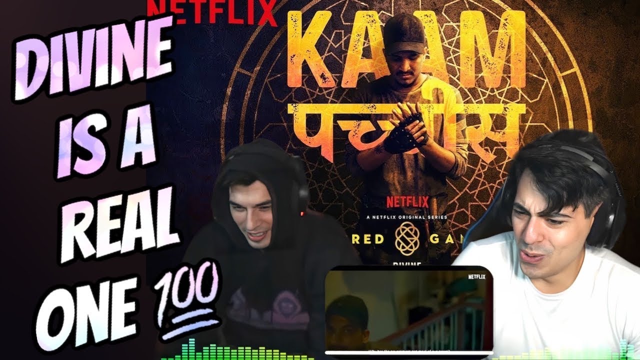 Kaam 25 DIVINE  Sacred Games  Netflix Reaction