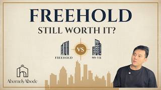Freehold vs Leasehold Singapore 2025/2026 — Is Freehold Still Worth the Premium?