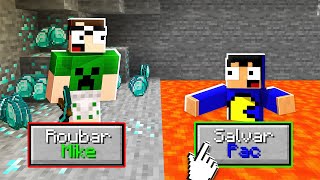 INSCRITOS decidem o que ACONTECE no MINECRAFT! ❌✅