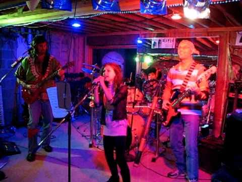 Alexis and Grandpa LIVE: cover Hit Me With Your Best Shot by Pat Benatar.avi