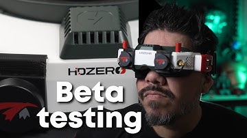 HDZero fpv Goggle overview, first impressions, beta testing