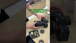 Unbox máy ảnh Sony A7V và ống kính FE 24-70mm F2.8 GM II