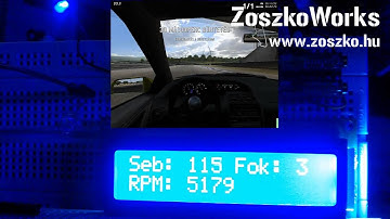 LFS + X-Sim + Arduino = Dashboard
