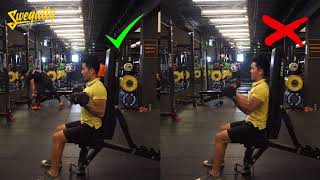 [TA01] Tập tay trước - Seated dumbbell curl - supinated