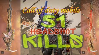 Call of duty mobile. 51 headshot. 51 kills.DLQ-33;ТУНДРА;РАЙТЕК