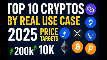 Top 10 Cryptos by REAL Use Case (With 2025 Price Targets)