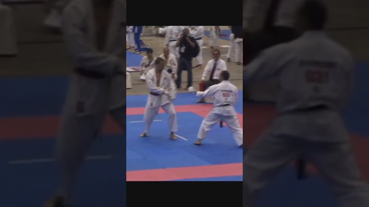 Heselton VS Sharp #karate #mma #budo #ippon #jka #jkakarate #ufc #wkf #ikf #karatecombat #kumite