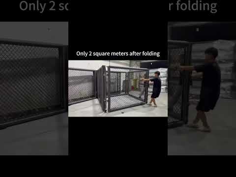 Foldable MMA cage,
