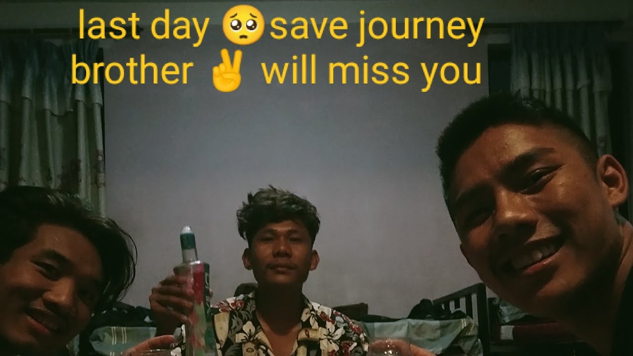last day of brother iman moktan got little emotional 🥺 safe journey brother ️👋will miss you 😭