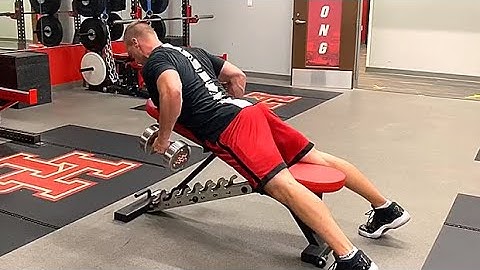 Chest-Supported Dumbbell Row