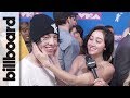 Capture de la vidéo Noah Cyrus & Lil Xan On Their Relationship & New Song "Live Or Die" | Mtv Vmas 2018