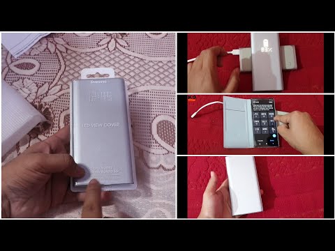 Samsung Galaxy Note 10 Led view cover Unboxing | Official Led View Case for Samsung Galaxy Note 10