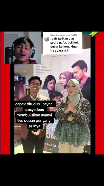AMSYAR LEEE PENGCOVER LAGU DAWAI BERDUET SECARA LANGSUNG  DENGAN FADHILAH INTAN, SANG PENYANYI ASLI.