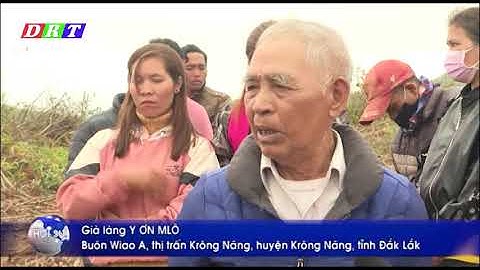 Huyện Krông Năng hỗ trợ đất cho hộ nghèo vùng đồng bào dân tộc thiểu số