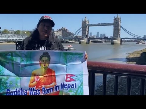 नोट र पासपोर्टमा बुद्धको फोटो ( London )