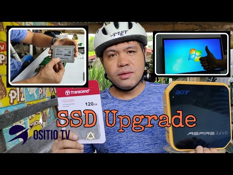 Upgrade To SSD. Acer Aspire Revo R3600, Transcend SSD220S and Windows 7 Installation Tutorial.