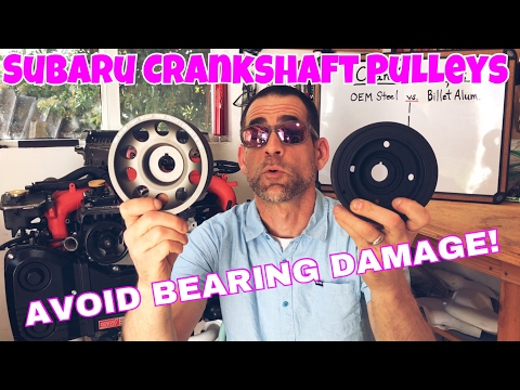 Billet Aluminum vs. OEM Steel Crankshaft Pulleys