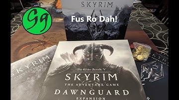 Unboxing Skyrim the adventure game