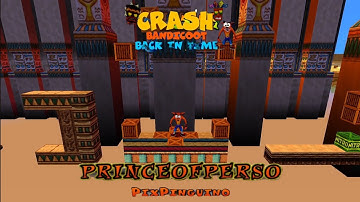 Crash Bandicoot - Back In Time Fan Game: Custom Level: Prince Of Perso By Pix Pinguino