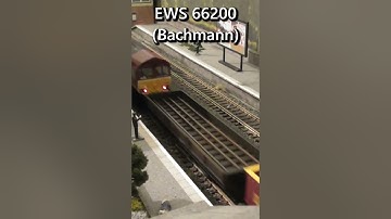 EWS 66 running @ Cattington Railway #modelrailway #bachmann